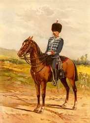 名誉砲兵隊騎兵隊、1890年。