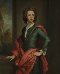チャールズボークラーク1670〜1726年、セントオールバンズ公爵、カリフォルニア州。 1690-95。
