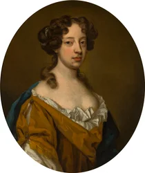 ロバート・ラッセル夫人の肖像、1666～1723年頃（キャンバスに油彩）