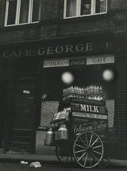 1950年代のロンドンの街並み