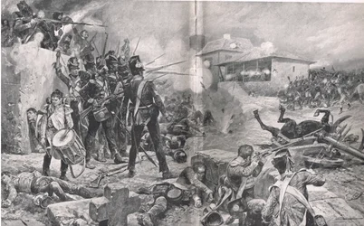 1911年5月16日、アルブエラの戦いで57連隊が「ザダイハーズ」の愛称を獲得した方法