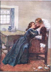W＆R Chambers LtdのLorna Doone pub（1921）から、彼女はなんとか私の腕にはまり込みました。