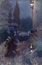 &39;ロープ！ロープ！それはロープを上がっています