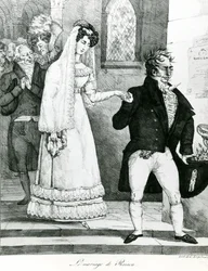 便利な結婚、1822