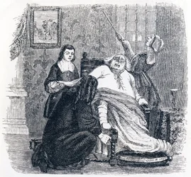 雫と蜘蛛 - ラ・フォンテーヌの寓話