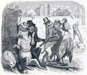 キツネとブドウ（Le renard et les raisins） - La Fontaineの寓話