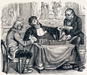 牡蠣と訴訟者 - ラ・フォンテーヌの寓話