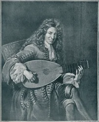 チャールズ・ムートン、c1626-1710。フランスのルテニストとリュートの作曲家、1909年