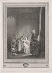 ドレッシングルームの商人 (La Marchande à la Toilette)