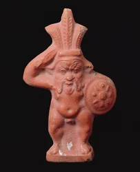 エジプトの家神ベスの像
