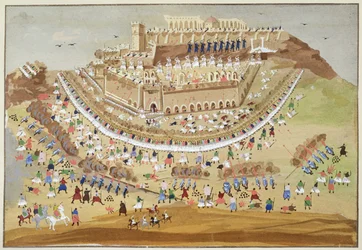 1827年のアテネの包囲、ギリシャ独立戦争の絵画史から
