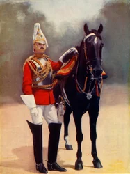 「近衛騎兵大尉、第 2 ライフ ガード」、1900 年。