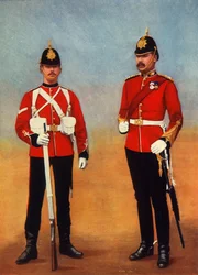 「王立海兵隊」、1901 年。