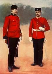 「ウェスト・サリーの副官とイースト・サリーの曹長」、1901年。