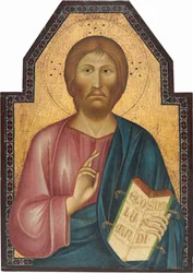 キリストの祝福、c。 1310年。