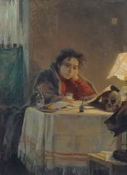 女子学生、1904