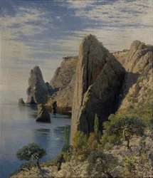 岩、1884