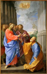 Le Christ remettant les clefs a Saint Pierre - キリストはサン・ピエトロに鍵を手渡した ...