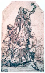 聖ペテロのはりつけ、c1600-1642