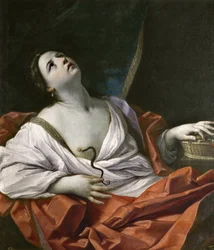 クレオパトラの死、1640年頃