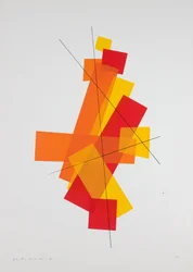 Movement Nº8, 2019（シルクスクリーン）