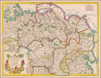 1766年の地図 - 関係に基づいて描かれた韃靼の地図