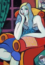 月光, 2007 （ガッシュ、デジタル・レタッチによる）