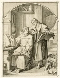 マルティン・ルターとフィリップ・メランヒトン（Philippe, Philippus Melanchthon