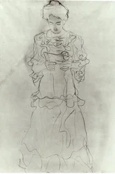 私を読んでいる女の子、