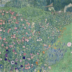 イタリアの園芸風景、1913年。