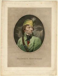 Tadeusz Kosciuszko 1746-1817、1795の肖像