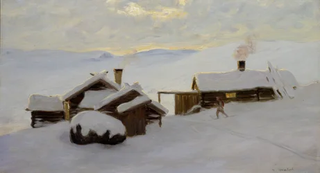 Sjodalen（キャンバスに油彩）