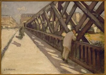 ヨーロッパ橋、下絵（キャンバスに描かれた絵）