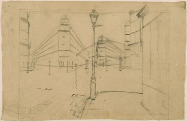 雨の日のパリ・ストリート