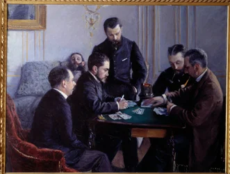 ベシゲの部分。ギュスターヴ・カイユボット（1848-1894）の絵画