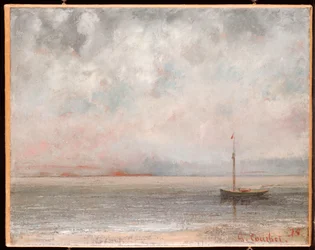 ジュネーブ湖の雲、1875