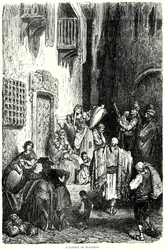 アルバセテの通り（エングレーヴィング）