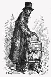 「レモネード ベンダー」、1872 年。