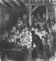 「泥棒のギャンブル」、1872年。