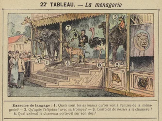 La menagerie（カラーリトグラフ