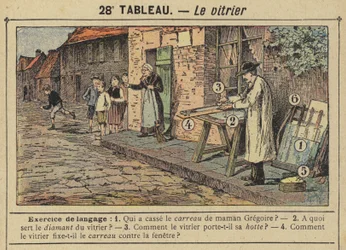 The glazeier（カラーリトグラフ