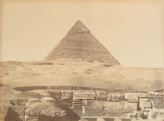 ギザのピラミッド、1865-69。