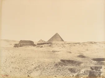 ギザのピラミッド、1865-69。