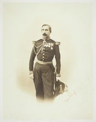 無題[フランス将校]、1857年。