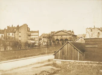 [写真家のスタジオからの眺め]、1851-54。