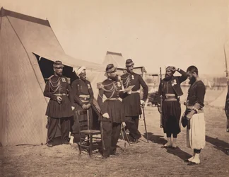 [Zouaves、Camp de Chalons]、1857 年。