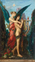 ヘシオドスとミューズ