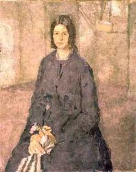バラを持った少女、1915年〜25年
