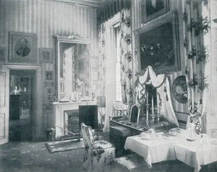ウィンザー城のクイーンズドレッシングルーム、c1899、1901