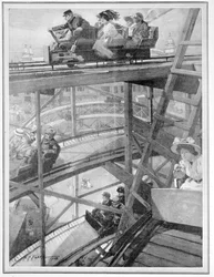 仏英展、1908年の螺旋鉄道
